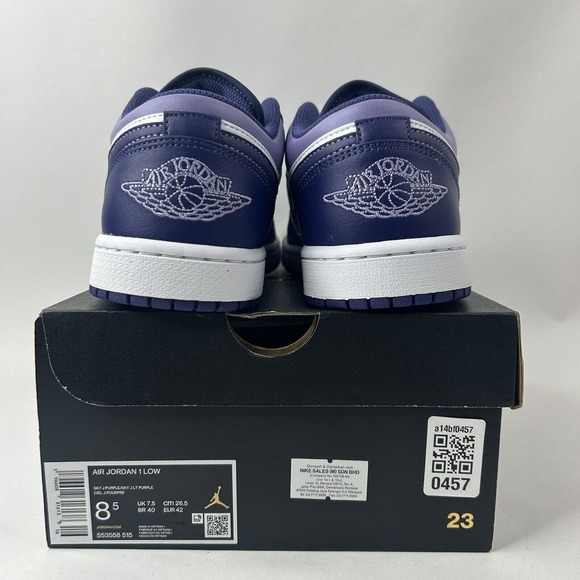 Nike Shoes Air Jordan 1 Retro Low “Sky J Purple” 2024 - Picture 4 of 5